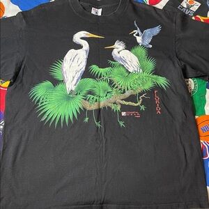 Vintage 1990 Florida Costal Wear Single Stitch Graphic Shirt